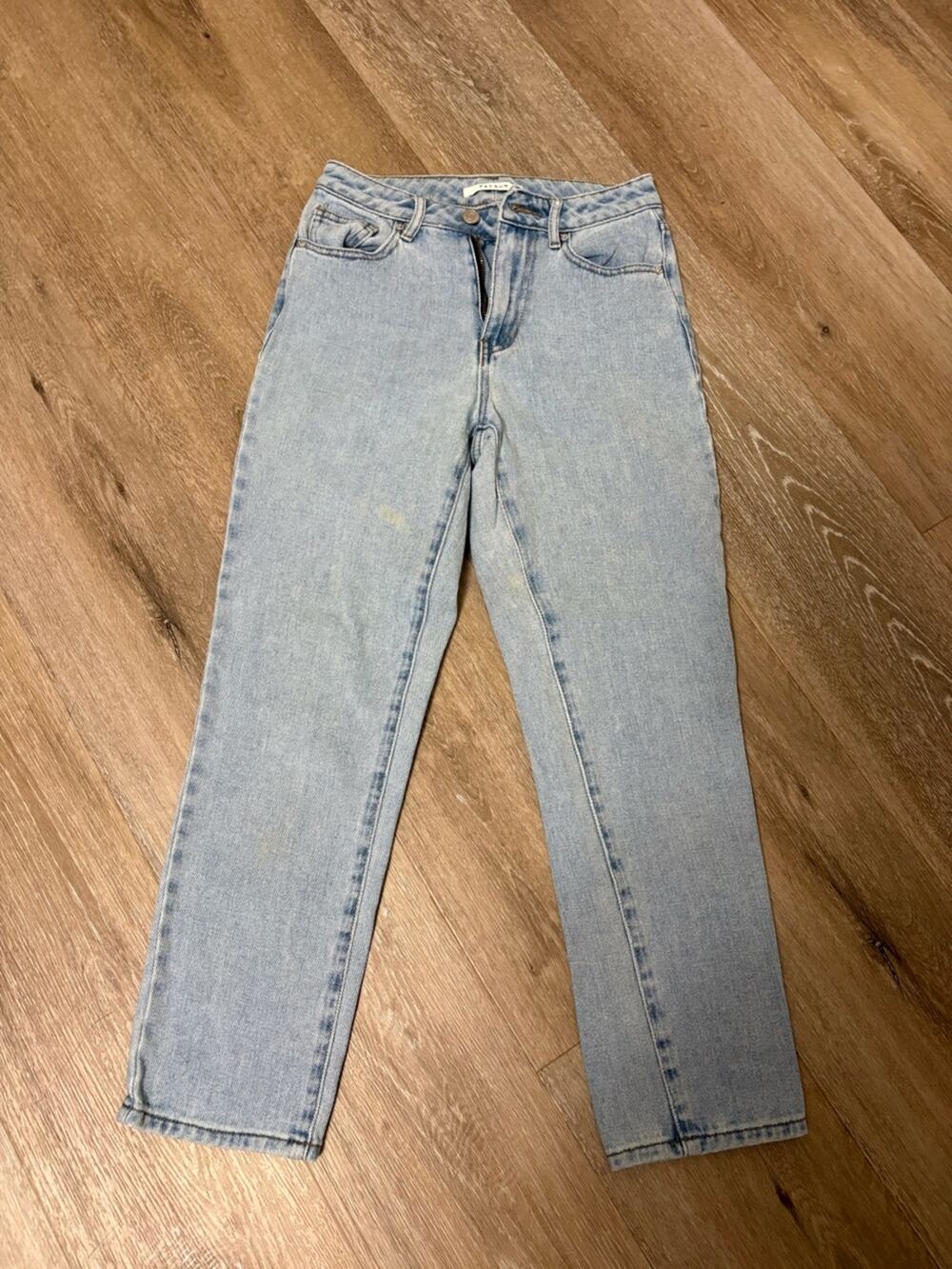 PacSun Women Blue Light Wash High Rise Mom Jeans Size 23